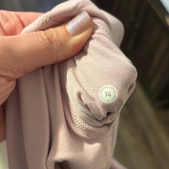 Lululemon Align High-Rise Pant 28" Size 14 Pink Peony - Picture 8 of 8